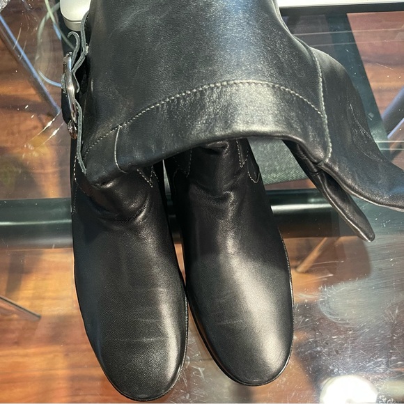 TOD’S - Leather Riding Boots - Picture 5 of 7